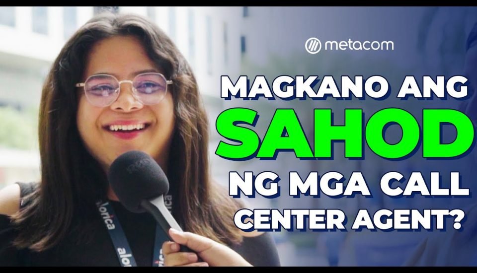 magkano ang sahod ng mga call center agent